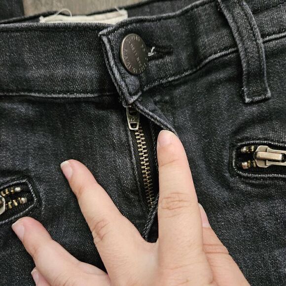 Current/Elliott Soho Zip Stiletto Jeans - Picture 3 of 9